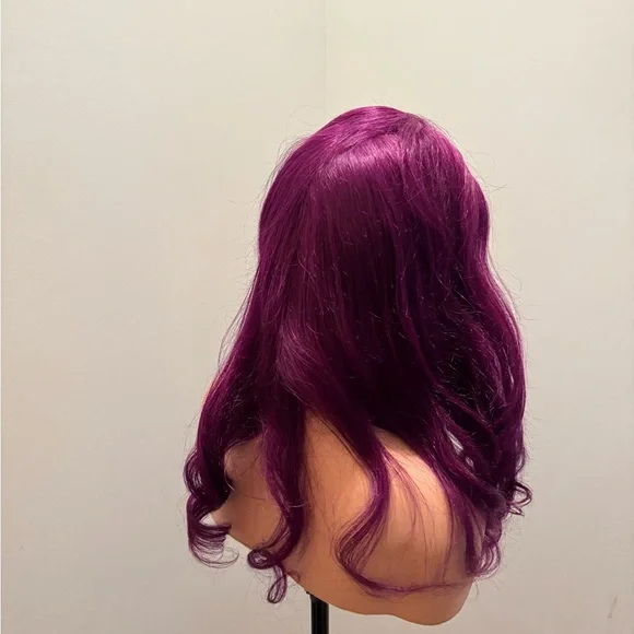 Vibrant Purple Lace Front Wig